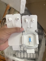 Tai nghe có dây lightning cho iPhone 7, 8, X chui Lightning HỘP GIẤY KIỂU GIỐNG ZIN KẾT NỐI BLUETOOTH AUTO CONNECT giả zin G2 6U quấn khay giấy [BH 3 tháng]