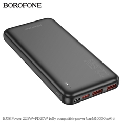 Pin sạc nhanh 22.5W Borofone BJ38 10.000mAh dự phòng chính hãng [BH 1 NĂM]