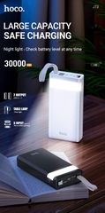 Pin sạc dự phòng HOCO J73 30.000mAh có đèn pin chính hãng [BH 1 năm]