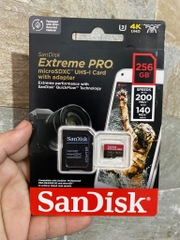 Thẻ nhớ Sandisk Extreme Pro 256G speeds 200ms/s chính hãng [BH: 2 NĂM]