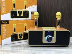 Loa Karaoke Bluetooth KEI K08 Có LCD Kèm Hai 2 Micro Không Dây Âm Thanh Lớn Hát Hay Chính Hãng [BH 6 tháng]