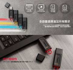 Usb 3.2 Kingston DTX nắp đậy 128Gb DataTraveler Exodia chính hãng [BH 2 năm]