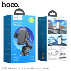 Giá đỡ điện thoại HOCO HK31 trên ô tô chính hãng (hít chân không trên mặt bàn / xe hơi giống long neck) [BH 6 tháng]