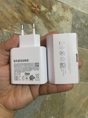 Bộ sạc nhanh 45w Samsung TYPE C TRAVEL ADAPTER {Cóc 45w, Model TA-845; cáp M401D 2 đầu type c (c-c) sạc nhanh 5A} [BH: 3 Tháng]