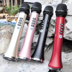 Micro Bluetooth Cao Cấp Mic L-698 Âm Hút, Chống Hú Rè hát karaoke công suất 15w (L698) [BH 6 tháng]