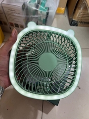 Quạt đèn lớn sạc pin để bàn siêu mát Desktop Fan [BH Test]