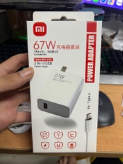 Bộ sạc nhanh 67w Xiaomi RENO 8Z kèm cáp usb ra Type-C Miturbo G6 / G7 full box [BH 6 tháng] b205-12946-2l1-1024