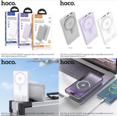 Pin sạc nhanh 22.5w không dây HOCO Q22 10.000mAh dự phòng Magnetic PD 20w chính hãng [BH 1 năm]