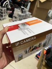 Camera IP wifi ngoài trời C16T / D16AT / C28 có cổng lan Hộp trắng YOOSEE 5.0Mpx 16LED (Xoay ngoài trời) [BH 6 tháng]