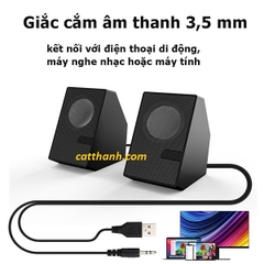 Loa vi tính laptop SPEAKER D7 (mẫu loa Forev FV-205) [BH 6 tháng]