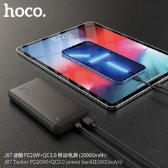 Pin sạc nhanh 20w HOCO J87 10.000mAh pin dự phòng PD QC3.0 chính hãng [BH 1 năm]