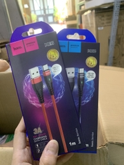 Cáp sạc nhanh 3A 2M HOCO ME3 usb ra iPhone Lightning 2 mét có đèn led báo sạc chính hãng [BH 1 năm] / pktn sale