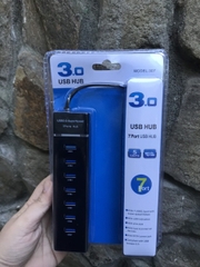 Cáp chuyển Hub chia 7 cổng (port) usb tốc độ 3.0 [BH 3 tháng]