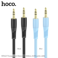 Cáp chuyển HOCO UPA25 jack 2 đầu 3.5mm to 3.5mm AUX mượt mà âm thanh chính hãng [BH 1 năm]