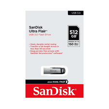 USB 3.0 SanDisk Ultra Flair CZ73 512GB chính hãng - Speed up to 150MB/s [BH: 2 năm]