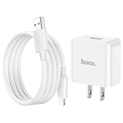 Bộ sạc nhanh Hoco C106 10.5w iPhone Lightning 2.1A chính hãng [BH: 1 năm]