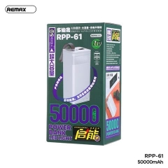 Pin sạc dự phòng Remax RPP-61 50.000mAh chính hãng [BH 1 năm]