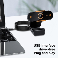 Webcam độ phân giải 2K full HD 1080P W09 tự động lấy nét [BH 1 tháng]