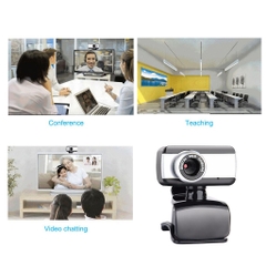 Webcam Chân kẹp tích hợp Micro Digital Camera xám đen [BH 1 THÁNG]