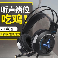 Tai nghe có dây 3.5 mẫu 2000 led có dây (Headphone máy tính có led, có micro, chuyên game) [BH 1 tháng]