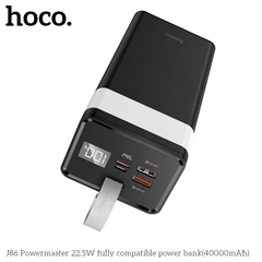 Pin sạc nhanh 22.5w HOCO J86 40.000mAh dự phòng PD QC3.0 chính hãng [BH 1 năm]