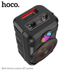 Loa karaoke HOCO BS46 kèm 1 micro có dây chính hãng bluetooth [BH 1 năm]
