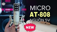 Micro Thu Âm AQTA AT808 cao cấp Livestream [BH 6 tháng]