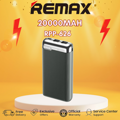 Pin sạc dự phòng REMAX RPP-626 20.000mAh chính hãng [BH: 1 năm]