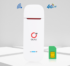 USB Phát Wifi từ sim 4G LTE Olax U90 150Mbps (hỗ trợ kết nối cùng lúc 10 thiết bị) chính hãng [BH 1 năm]