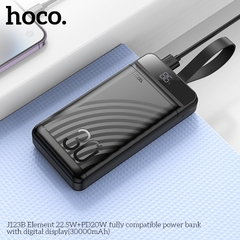 Pin sạc nhanh 22.5w HOCO J123B 30.000mAh dự phòng có đèn pin chính hãng [BH 1 năm]