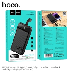 Pin sạc nhanh 22.5w HOCO J123B 30.000mAh dự phòng có đèn pin chính hãng [BH 1 năm]