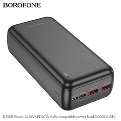 Pin sạc nhanh 22.5W Borofone BJ38B 30.000mAh dự phòng chính hãng [BH 1 NĂM]