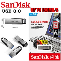 USB 3.0 SanDisk Ultra Flair CZ73 32GB chính hãng - Speed up to 130MB/s [BH 2 năm]