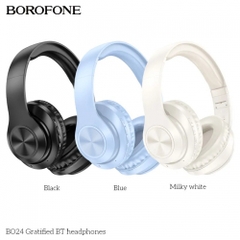 Tai nghe bluetooth chụp tai BOROFONE BO24 headphone chính hãng [BH: 1 NĂM]