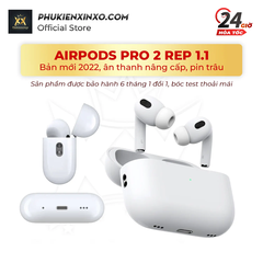 Tai nghe bluetooth Airpods Pro2 logo Tiger Hổ Vằn Rep 1.1 mẫu mới loại 1 siêu hay [BH 3 Tháng]