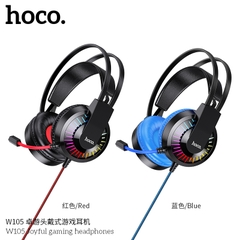 Tai nghe có dây 3.5 Hoco W105 (headphone chụp tai) chính hãng [BH 1 năm]