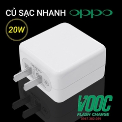 Cóc sạc nhanh OPPO R15/R17 VOOC zin G5 (1 cổng usb) [BH 6 tháng] / pktn sale