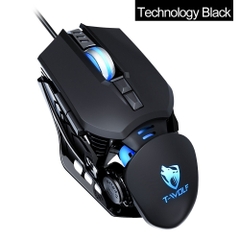 Chuột có dây Gaming T-WOLF G530 có LED mẫu mới siêu đẹp [BH 1 NĂM]