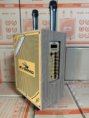 Loa kéo KIOMIC K-98 bluetooth Karaoke K98 (360x270x510mm) kèm 2 micro không dây mẫu mới 2024 chui sạc Type C [BH 6 Tháng]