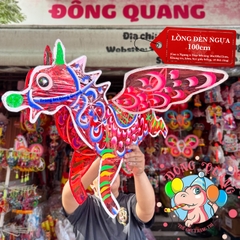 Đèn Trung thu Ngựa cánh giấy kiếng