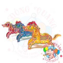 Đèn giấy kiếng khung nhựa mini loại 1