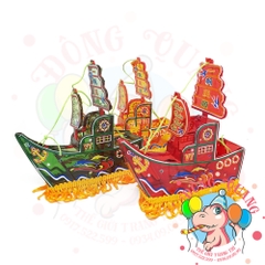 Đèn giấy kiếng khung nhựa mini loại 1