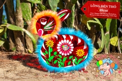 Đèn Trung thu Thỏ giấy kiếng