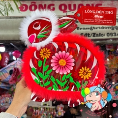 Đèn Trung thu Thỏ giấy kiếng