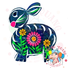 Đèn Trung thu Thỏ giấy kiếng