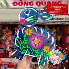 Đèn Trung thu Thỏ giấy kiếng
