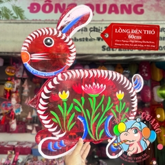 Đèn Trung thu Thỏ giấy kiếng (cỡ lớn)