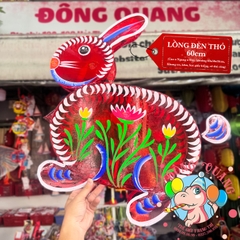 Đèn Trung thu Thỏ giấy kiếng (cỡ lớn)