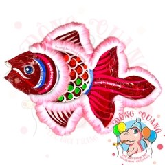 Đèn Trung thu Cá ba đuôi giấy kiếng (cỡ lớn)