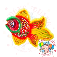 Đèn Trung thu Cá ba đuôi giấy kiếng (cỡ lớn)